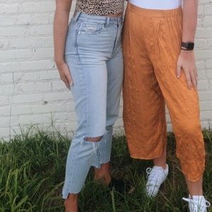 Distressed Mom Jeans